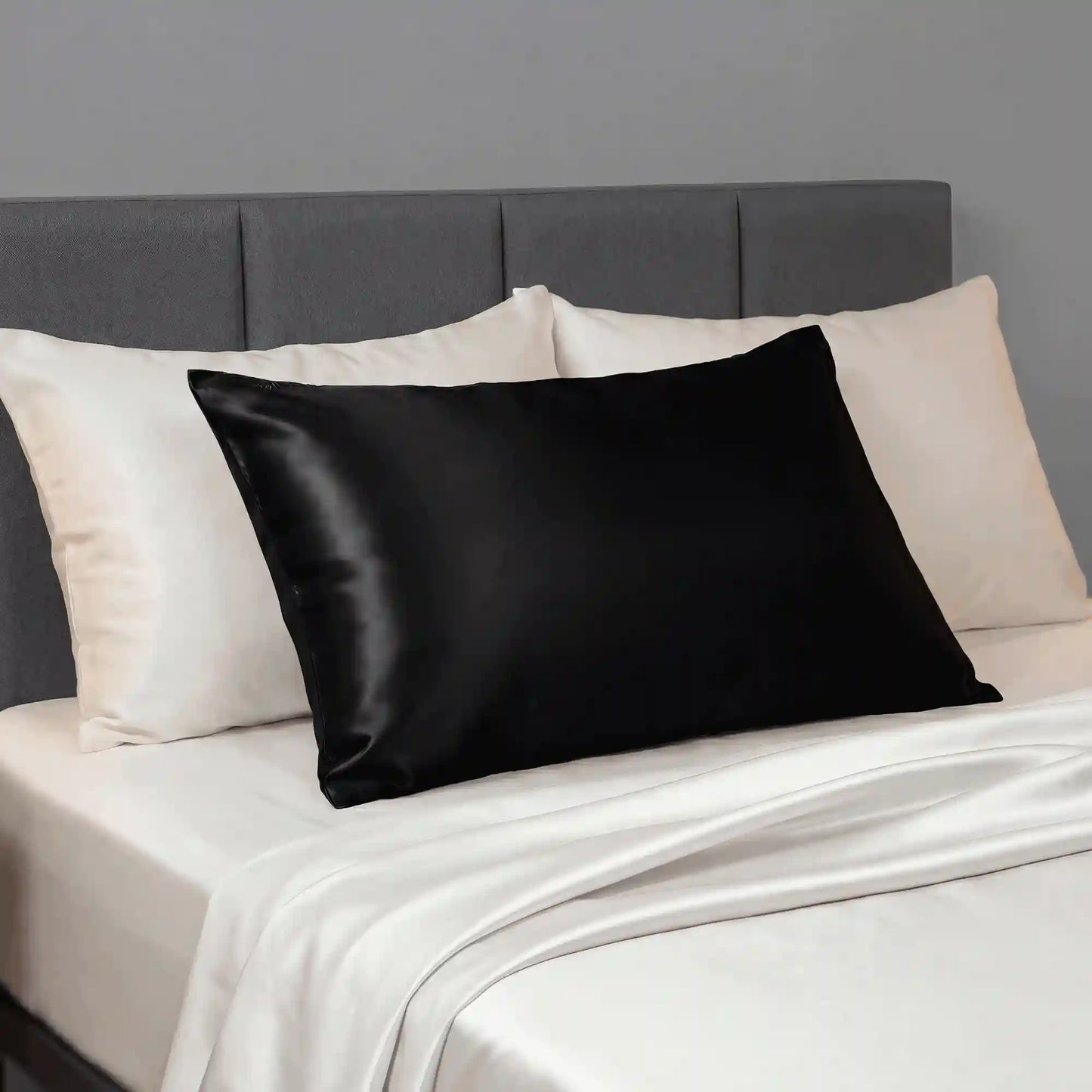 Pillowcase - Black - King