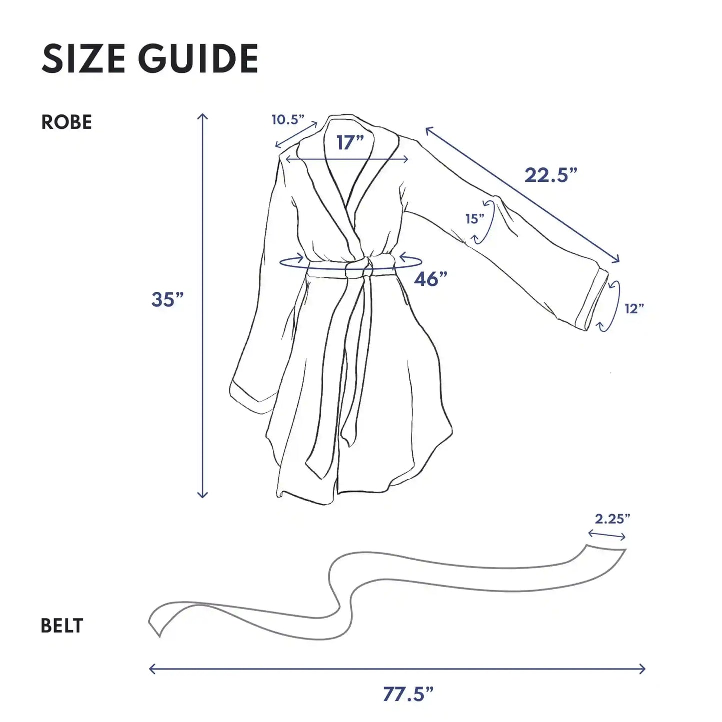 Classic Robe - White