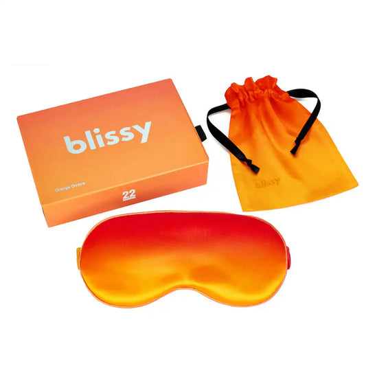 Sleep Mask - Orange Ombre