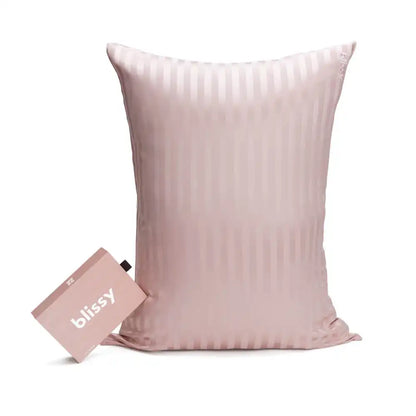 Pillowcase - Pink Striped - King