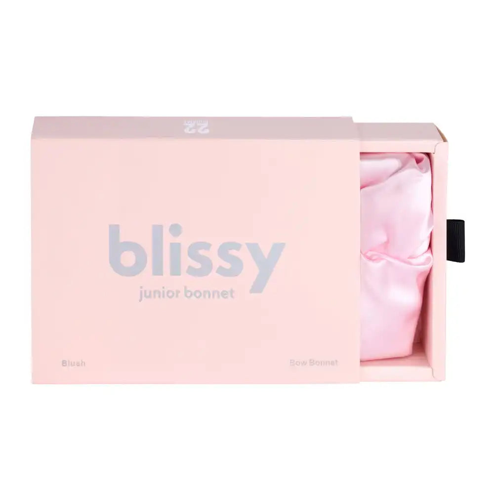 Blissy Junior Bow Bonnet - Blush