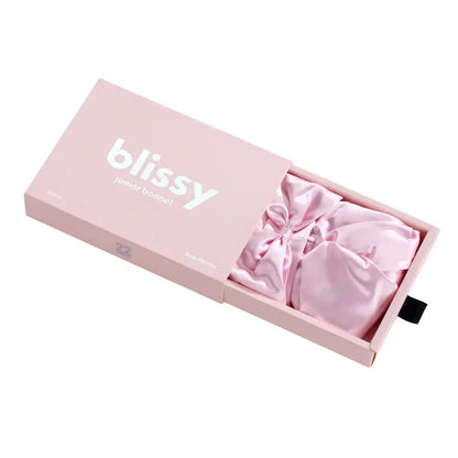 Blissy Junior Bow Bonnet - Blush