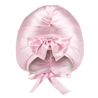 Blissy Junior Bow Bonnet - Blush