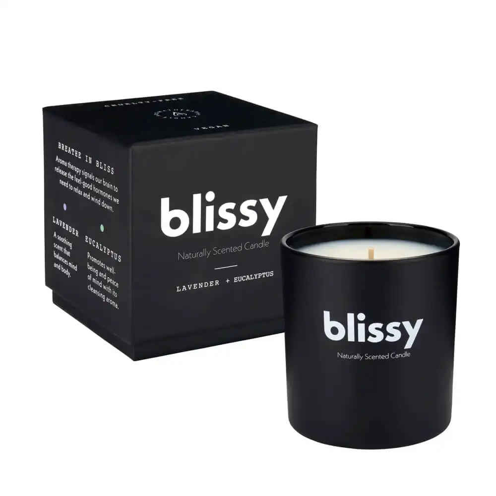 Blissy Candle - Lavender & Eucalyptus