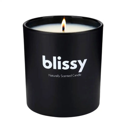 Blissy Candle - Woodsmoke & Leather