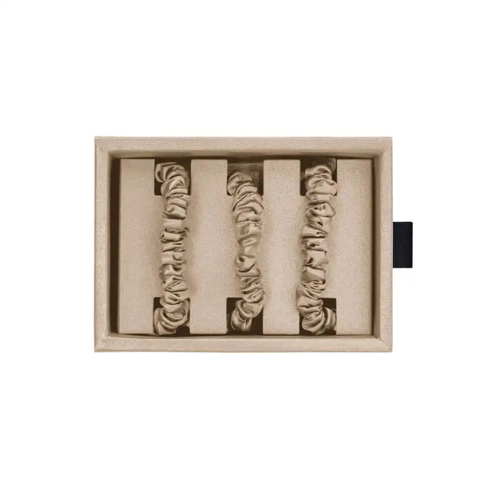 Blissy Skinny Scrunchies - Champagne