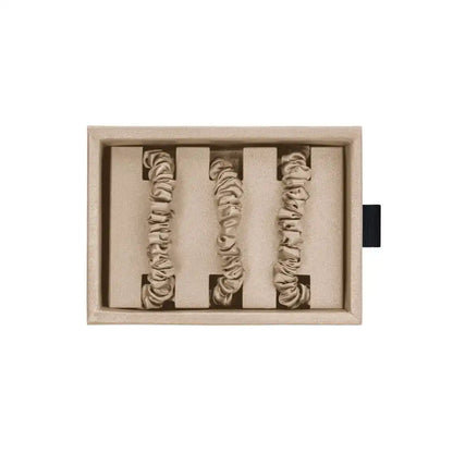Blissy Skinny Scrunchies - Champagne