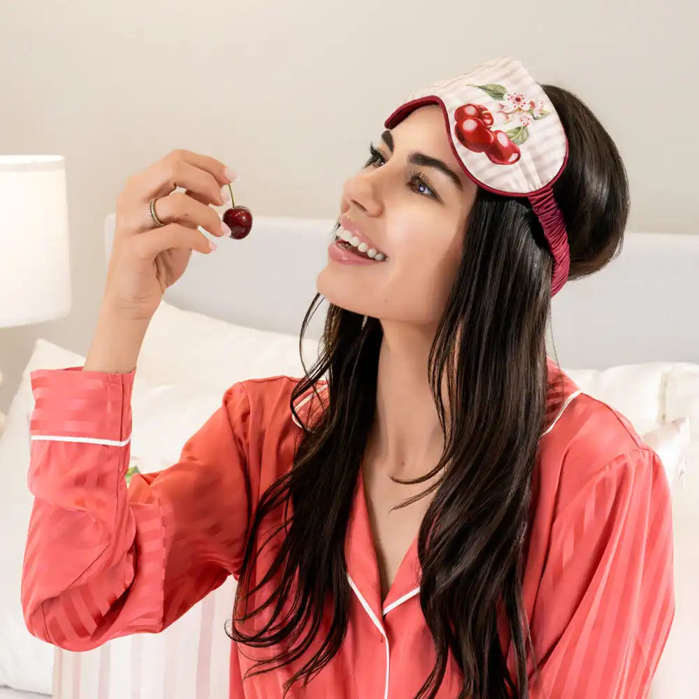 Sleep Mask - Cherry Blossom