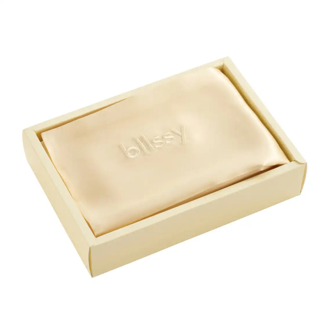 Blissy Pillowcase - Custard - Standard