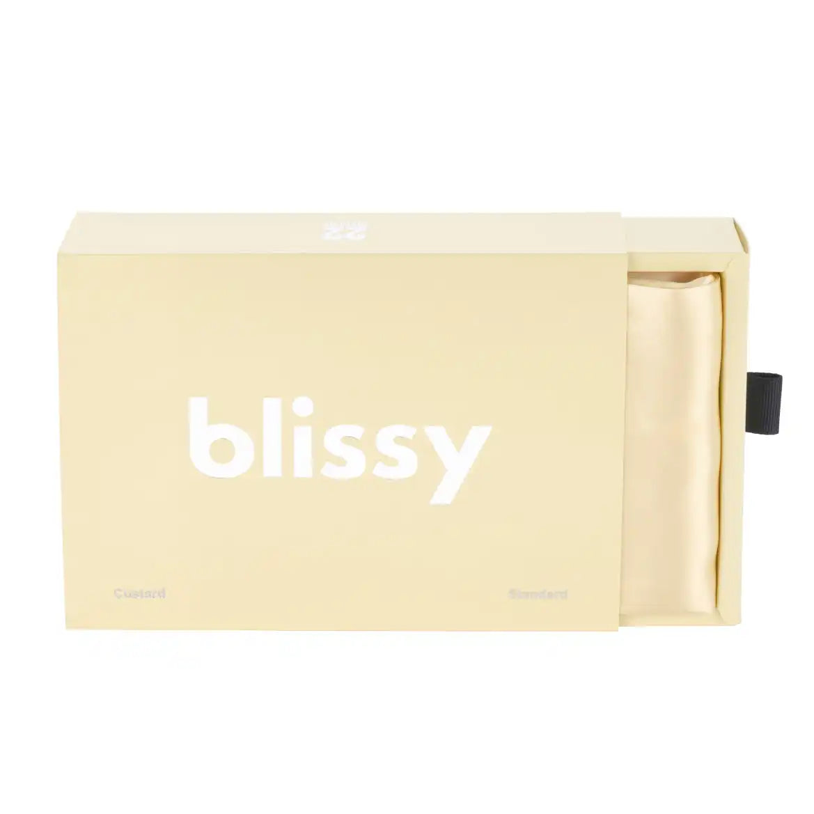 Blissy Pillowcase - Custard - Standard