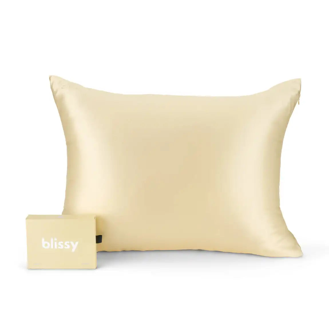 Blissy Pillowcase - Custard - Standard