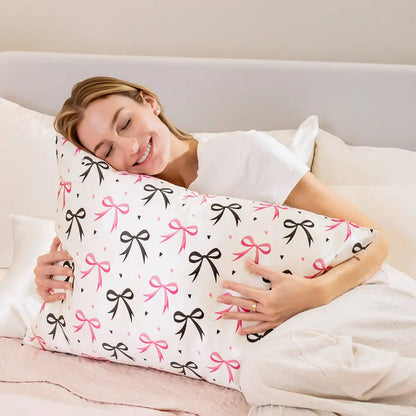 Pillowcase - Dancing Bows - Queen