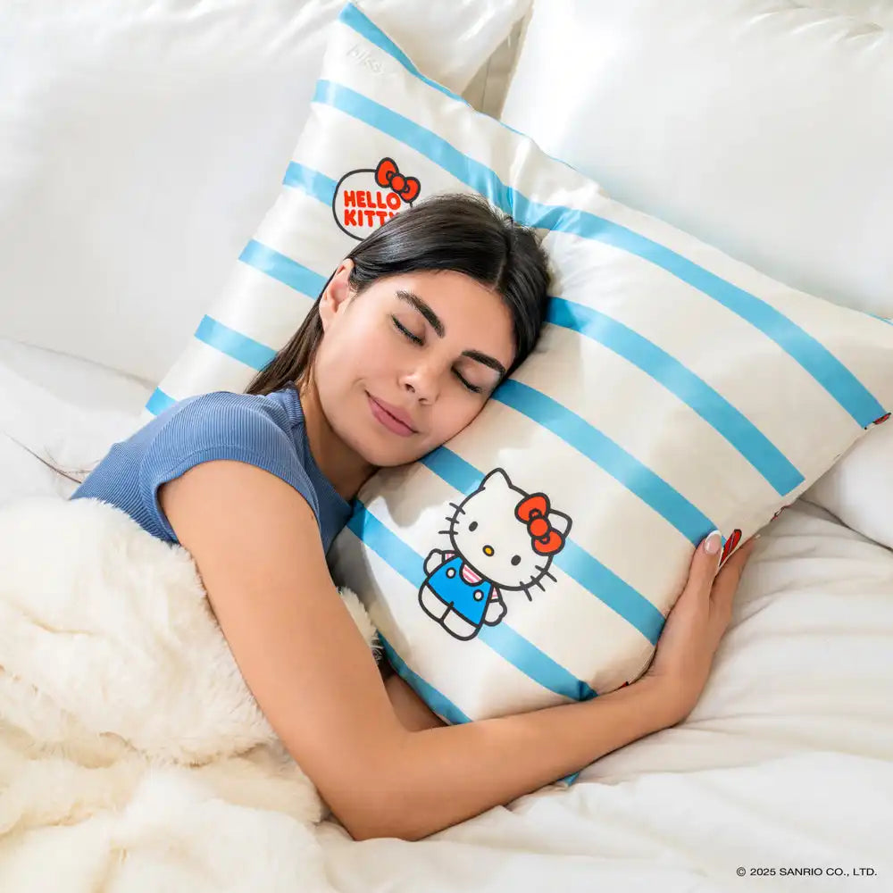 Pillowcase - Hello Kitty Stripes - Queen