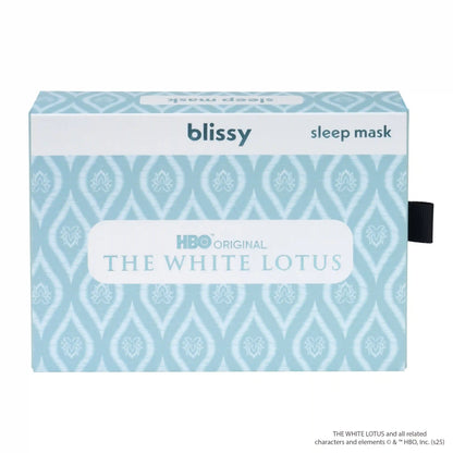 Sleep Mask - White Lotus - Paradise Lotus