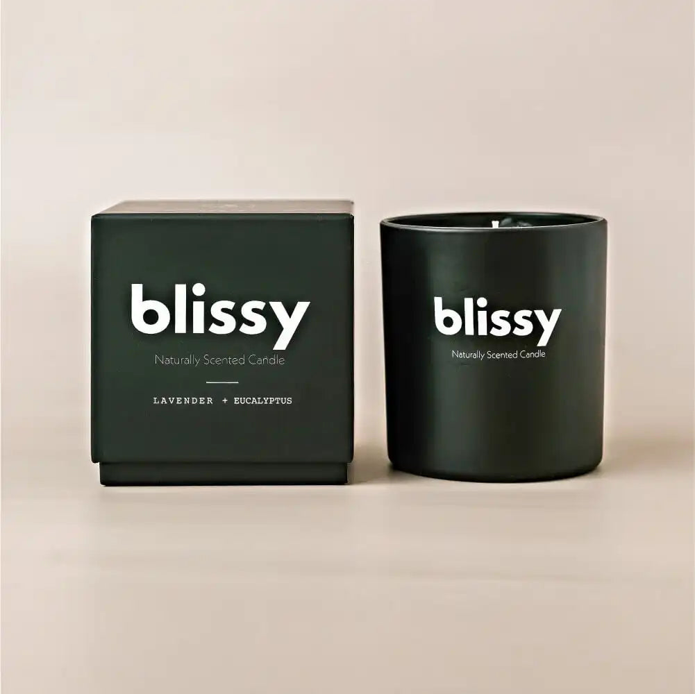 Blissy Candle - Lavender & Eucalyptus