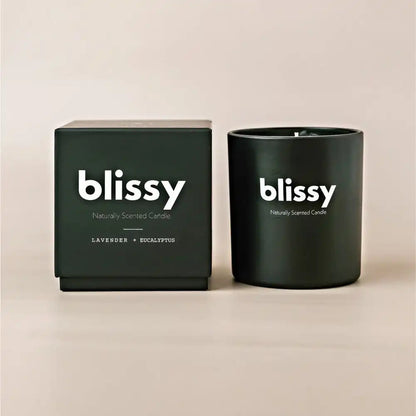 Blissy Candle - Lavender & Eucalyptus