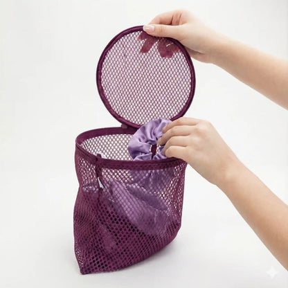 Blissy - Mesh Wash/Laundry Bags - Plum (3 pack)