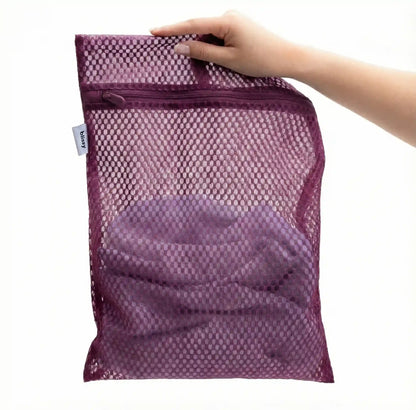 Blissy - Mesh Wash/Laundry Bags - Plum (3 pack)